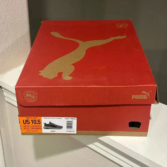 PUMA Men's Gray Sneaker US Size 10.5 - Picture 10 of 10